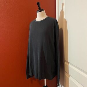 Rag & Bone Men’s Classic Standard Issue Waffle Crew Long Sleeve Thermal Shirt